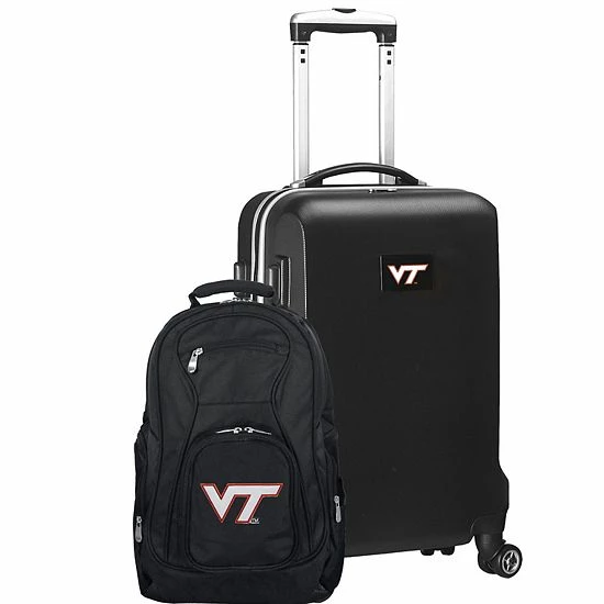 Best reviews of ๐ Unbranded Virginia Tech Hokies Deluxe Hardside Spinner Carry-On Luggage & ๐ Backpack Set Vat Black โ