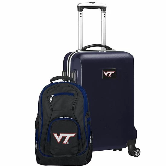 Best reviews of ๐ Unbranded Virginia Tech Hokies Deluxe Hardside Spinner Carry-On Luggage & ๐ Backpack Set Vat Black โ - Image 8
