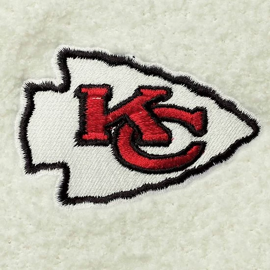 Hot Sale 👏 Unbranded 👩 Women's Concepts Sport Cream/Charcoal Kansas City Chiefs Granite Knit Pullover Sweatshirt ✨ - Image 5