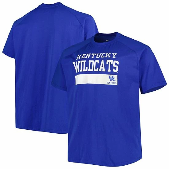 Cheap ๐คฉ Unbranded Men's Royal Kentucky Wildcats Big & Tall Raglan T-Shirt โ๏ธ