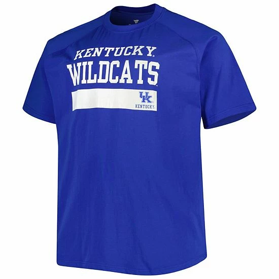 Cheap ๐คฉ Unbranded Men's Royal Kentucky Wildcats Big & Tall Raglan T-Shirt โ๏ธ - Image 3