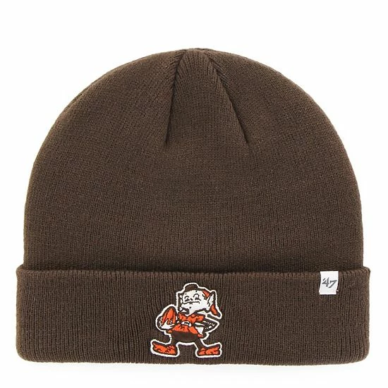 Coupon ๐ Unbranded Men's '47 Brown Cleveland Browns Legacy Cuffed Knit Hat ๐