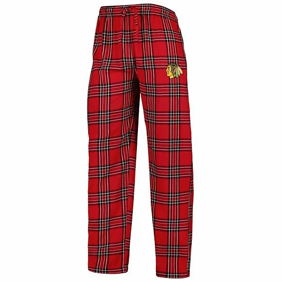 Wholesale 🤩 Unbranded Men's Concepts Sport Red/Black Chicago Blackhawks Badge T-Shirt & Pants Sleep Set 😉 - Image 5