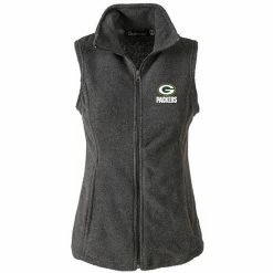 Top 10 🤩 Unbranded 👩 Women's Green Bay Packers Gray Houston Fleece Full-Zip Vest ⌛