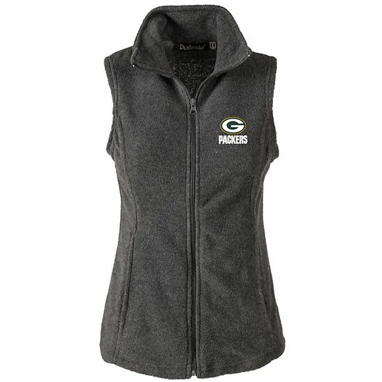 Top 10 🤩 Unbranded 👩 Women's Green Bay Packers Gray Houston Fleece Full-Zip Vest ⌛