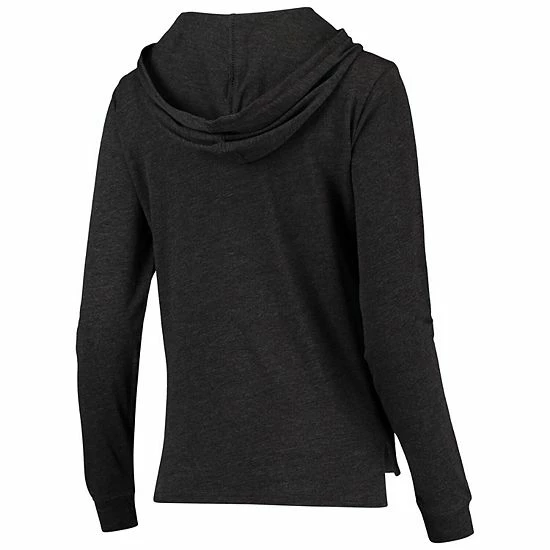 Hot Sale โญ Unbranded ๐ฉ Women's Concepts Sport Heathered Black Chicago Bulls Hoodie & Pants Sleep Set โ๏ธ - Image 4