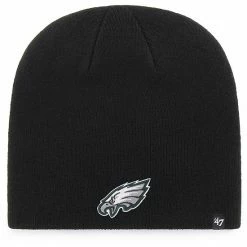 Top 10 🎉 Unbranded Men's '47 Black Philadelphia Eagles Primary Logo Knit Beanie 😀