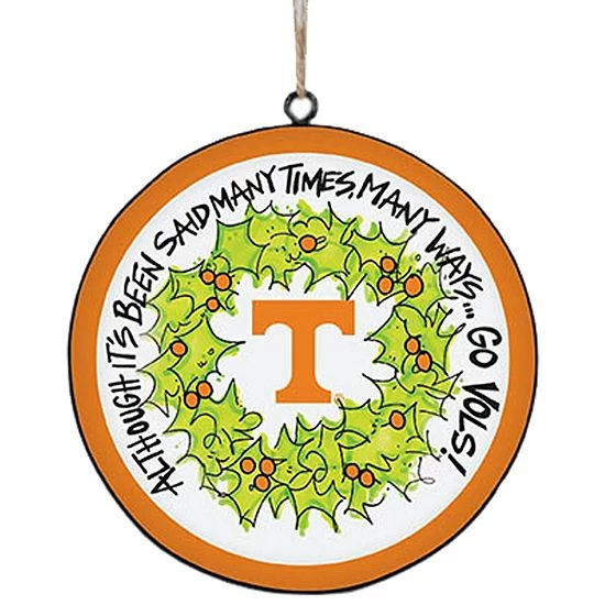 Outlet 😉 Unbranded Tennessee Volunteers Metal Ornament 🛒