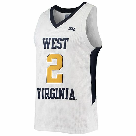 Best Sale ๐ Unbranded Men's Original Retro Brand Jevon Carter White West Virginia Mountaineers Commemorative Classic ๐ Basketball Jersey โค๏ธ - Image 2