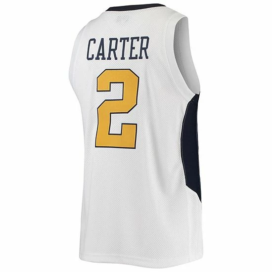 Best Sale ๐ Unbranded Men's Original Retro Brand Jevon Carter White West Virginia Mountaineers Commemorative Classic ๐ Basketball Jersey โค๏ธ - Image 3