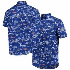 Best Pirce 💯 Unbranded Men's Reyn Spooner Royal Florida Gators Classic Button-Down 👕 Shirt 💯