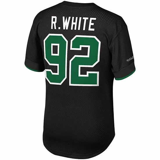 Cheapest ๐คฉ Unbranded Men's Mitchell & Ness Reggie White Black Philadelphia Eagles Retired Player Name & Number Mesh Top ๐ฅ - Image 2