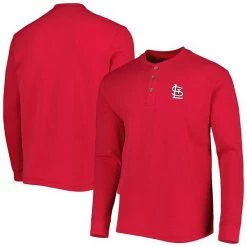 Flash Sale 😍 Unbranded Men's Dunbrooke St. Louis Cardinals Red Maverick Long Sleeve T-Shirt 🥰