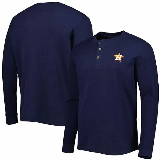 Flash Sale ๐ Unbranded Men's Dunbrooke Houston Astros Navy Maverick Long Sleeve T-Shirt ๐งจ - Image 2