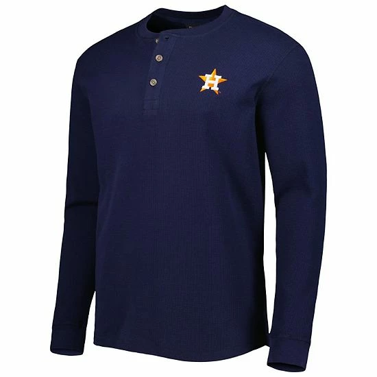 Flash Sale ๐ Unbranded Men's Dunbrooke Houston Astros Navy Maverick Long Sleeve T-Shirt ๐งจ - Image 3