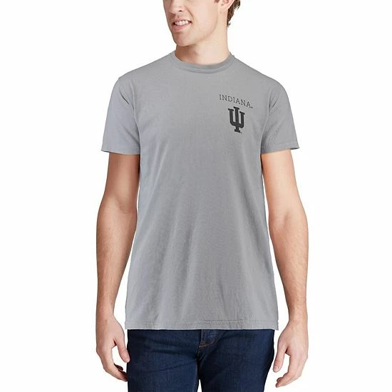 Cheapest 🔥 Unbranded Men's Gray Indiana Hoosiers Comfort Colors Campus Scenery T-Shirt 😉 - Image 5