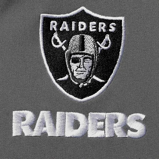 Cheap 😉 Unbranded Men's Dunbrooke Charcoal Las Vegas Raiders Circle Softshell Fleece Full-Zip Jacket ❤️ - Image 3