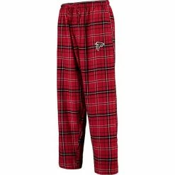 Best deal 💯 Unbranded Men's Concepts Sport Red/Black Atlanta Falcons Ultimate Plaid Flannel Pants 🧨