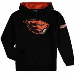 Best deal ❤️ Unbranded Youth Black Oregon State Beavers Big Logo Pullover Hoodie 👍