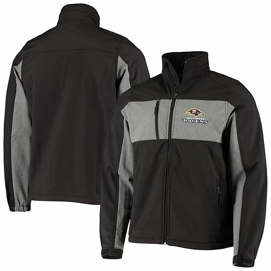 Discount ๐ Unbranded Men's Dunbrooke Black Baltimore Ravens Circle Zephyr Softshell Full-Zip Jacket ๐ - Image 2