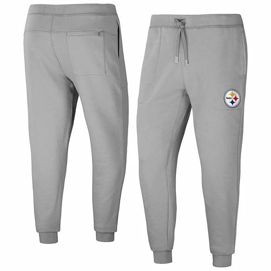 Best Pirce ๐ Unbranded Men's NFL X Darius Rucker Collection By Fanatics Gray Pittsburgh Steelers Fleece Jogger Pants ๐ - Image 2