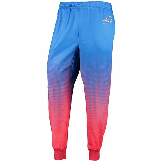 Budget 🥰 Unbranded Men's FOCO Royal Buffalo Bills Gradient Jogger Pants 🤩 - Image 2