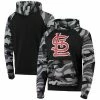 Brand new 👍 Unbranded Men's FOCO Black St. Louis Cardinals Camo Raglan Pullover Hoodie ✔️