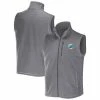 Top 10 ⌛ Unbranded Men's NFL X Darius Rucker Collection By Fanatics Gray Miami Dolphins Polar Fleece Full-Zip Vest ⌛