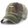 Flash Sale 🎉 Unbranded Men's '47 Camo Minnesota Vikings Woodland Clean Up Adjustable Hat 🎁