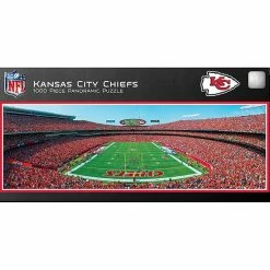 Budget 🔥 Unbranded Kansas City Chiefs End Zone Panoramic 1000-Piece Jigsaw Puzzle 😉