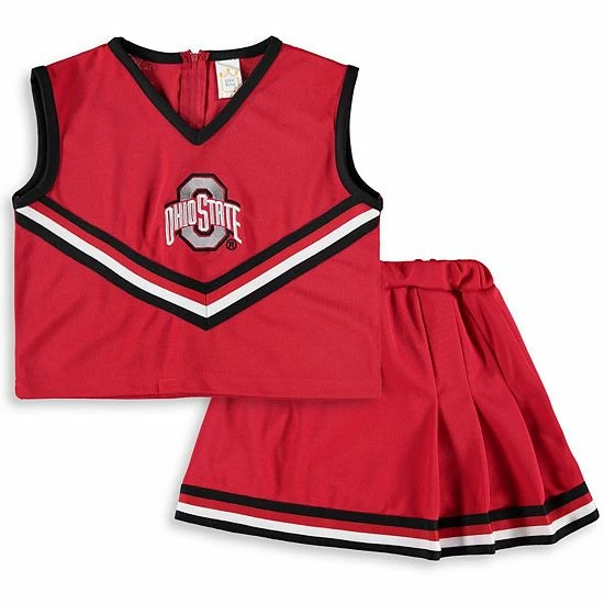 Best reviews of ๐ Unbranded ๐ง Girls Youth Scarlet Ohio State Buckeyes Two-Piece Cheer Set ๐ฅฐ - Image 2