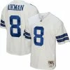 Flash Sale 🤩 Unbranded Men's Mitchell & Ness Troy Aikman White Dallas Cowboys 1992 Legacy Replica Jersey 🔥