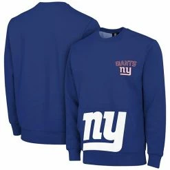 Cheap ✨ Unbranded Men's FOCO Royal New York Giants Pocket Pullover Sweater ⌛