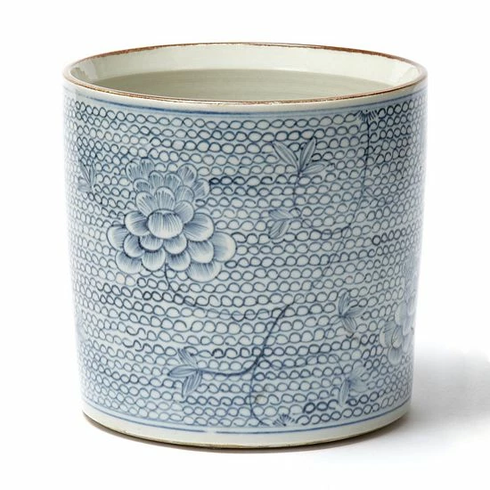 Brand new ๐ Unbranded Chrysanthemum Flower Pattern Vase Planter ๐ฏ