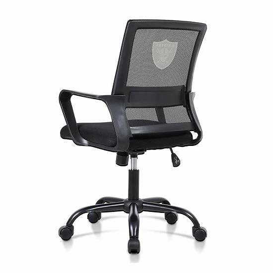 Outlet 😉 Unbranded Las Vegas Raiders Mesh Office Chair ⌛ - Image 3