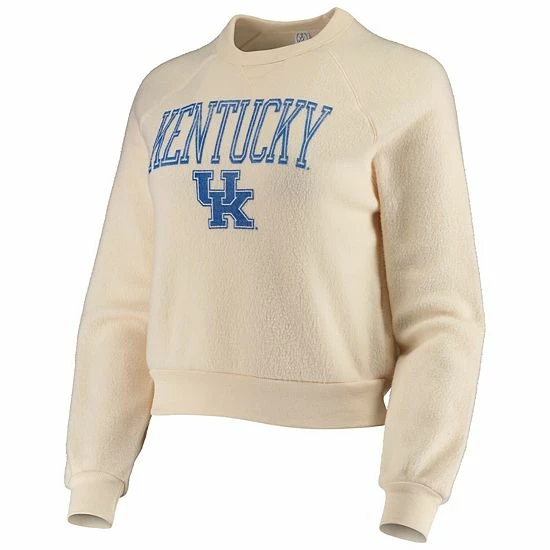 Top 10 ๐ Unbranded ๐ฉ Women's Alternative Apparel Cream Kentucky Wildcats Eco-Teddy Baby Champ Tri-Blend Sweatshirt ๐ - Image 3