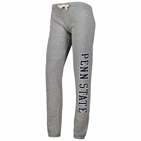 Deals โค๏ธ Unbranded ๐ฉ Women's League Collegiate Wear Heather Gray Penn State Nittany Lions Victory Springs Tri-Blend Jogger Pants ๐ - Image 3