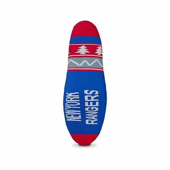 Cheap 🥰 Unbranded For Bare Feet New York Rangers Holiday Pattern Crew 🧦 Socks 🤩 - Image 4