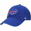 Budget 🛒 Unbranded Youth '47 Royal Buffalo Bills Logo Clean Up Adjustable Hat 🔔