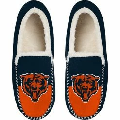 Top 10 🔥 Unbranded Men's FOCO Chicago Bears Colorblock Moccasin Slippers ⭐