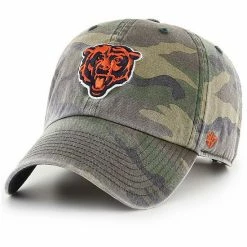 Best reviews of 👏 Unbranded Men's '47 Camo Chicago Bears Woodland Clean Up Adjustable Hat ⭐