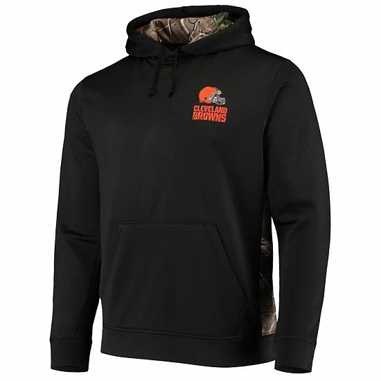 Cheap ๐งจ Unbranded Men's Dunbrooke Black/Realtree Camo Cleveland Browns Logo Ranger Pullover Hoodie ๐ - Image 3