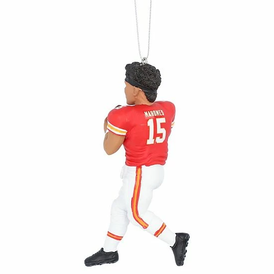 Hot Sale ๐ Unbranded FOCO Patrick Mahomes Kansas City Chiefs Player Ornament ๐งจ - Image 3