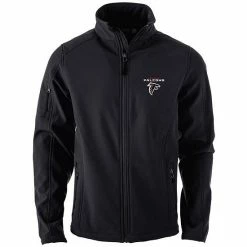 Best deal 🛒 Unbranded Men's Dunbrooke Black Atlanta Falcons Sonoma Softshell Full-Zip Jacket 🎁
