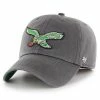 Budget 🧨 Unbranded Men's '47 Charcoal Philadelphia Eagles Legacy Franchise Fitted Hat 🌟