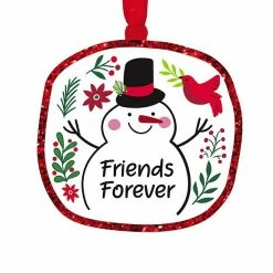 Best deal 👏 Unbranded Friends Forever Snowman 🎅 Christmas Ornament 👏