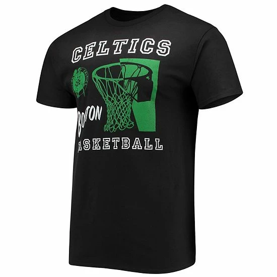 New ๐ Unbranded Men's Junk Food Black Boston Celtics Slam Dunk T-Shirt ๐งจ - Image 3