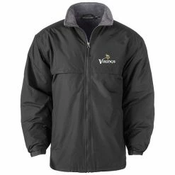 Brand new ❤️ Unbranded Men's Dunbrooke Black Minnesota Vikings Triumph Fleece Full-Zip Jacket 😉