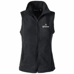 Best reviews of ❤️ Unbranded 👩 Women's Minnesota Vikings Black Houston Fleece Full-Zip Vest 🌟