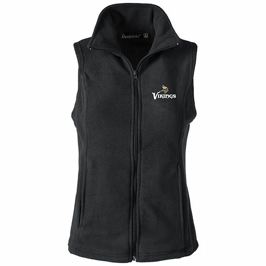 Best reviews of โค๏ธ Unbranded ๐ฉ Women's Minnesota Vikings Black Houston Fleece Full-Zip Vest ๐